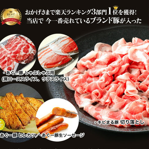 アグー豚 フードロス コロナ 食品ロス 応援 復興福袋  肉 【8～10人前】