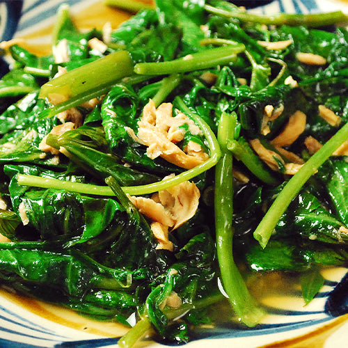 【店舗メニュー】ウンチェー炒め(空芯菜)