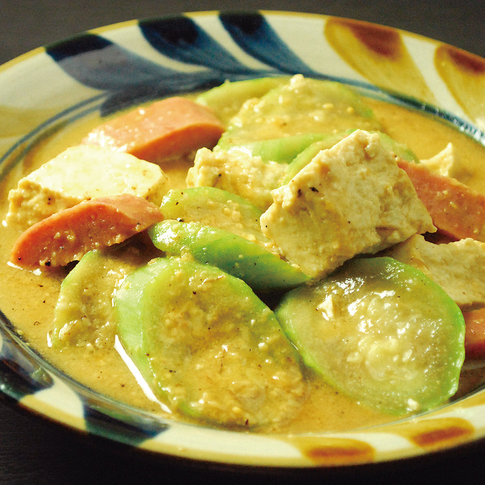 【店舗メニュー】ナーベラー(ヘチマ)の味噌煮