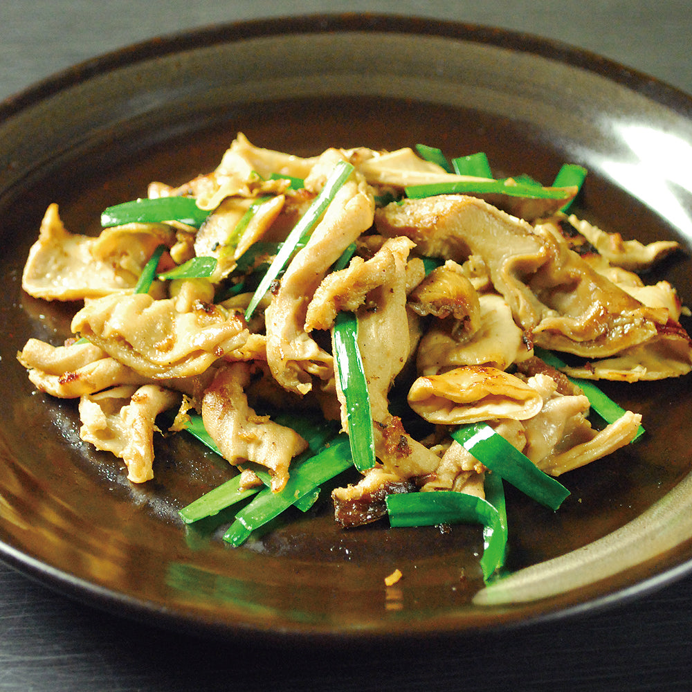 【店舗メニュー】中身イリチー(豚肉ホルモンの炒め煮)