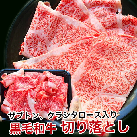 沖縄 黒毛和牛 切り落とし A4~A5 肩ロース 和牛【200g×2個セット】 小分けパック【sfd19_dg】