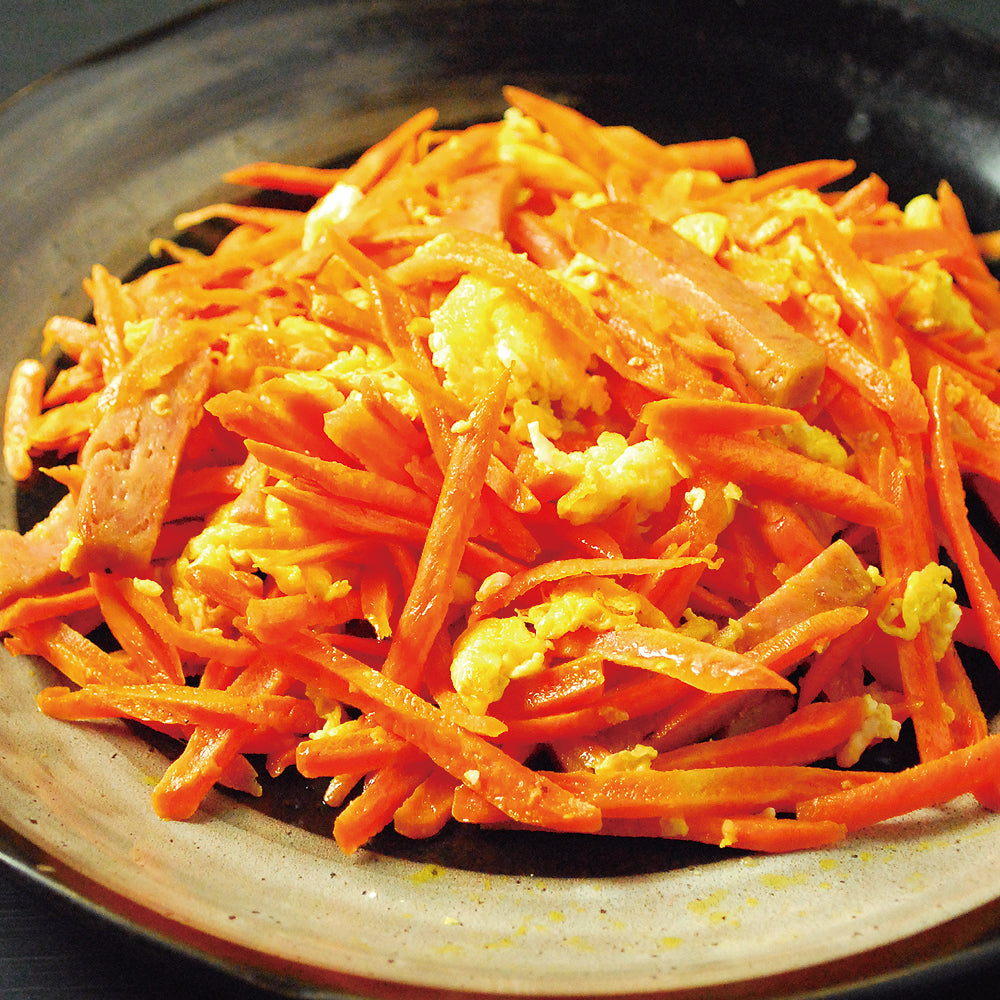 【店舗メニュー】人参シリシリ―