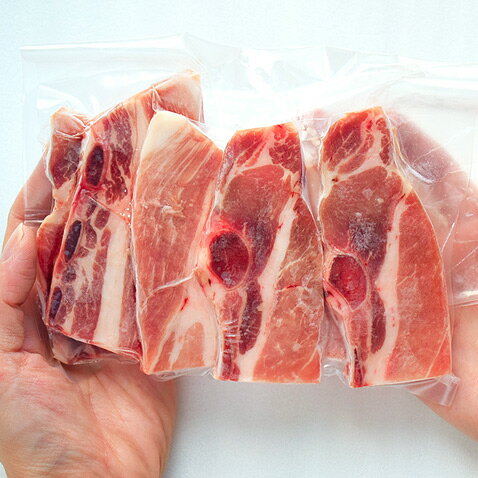 スペアリブ 骨付き肉 国産 豚肉 キビまる豚 沖縄 200g 5袋