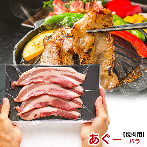 あぐー豚 アグー豚 豚肉 沖縄 ギフト バラ スライス 焼肉セット 【1000g 4~5人前/100g×10個】